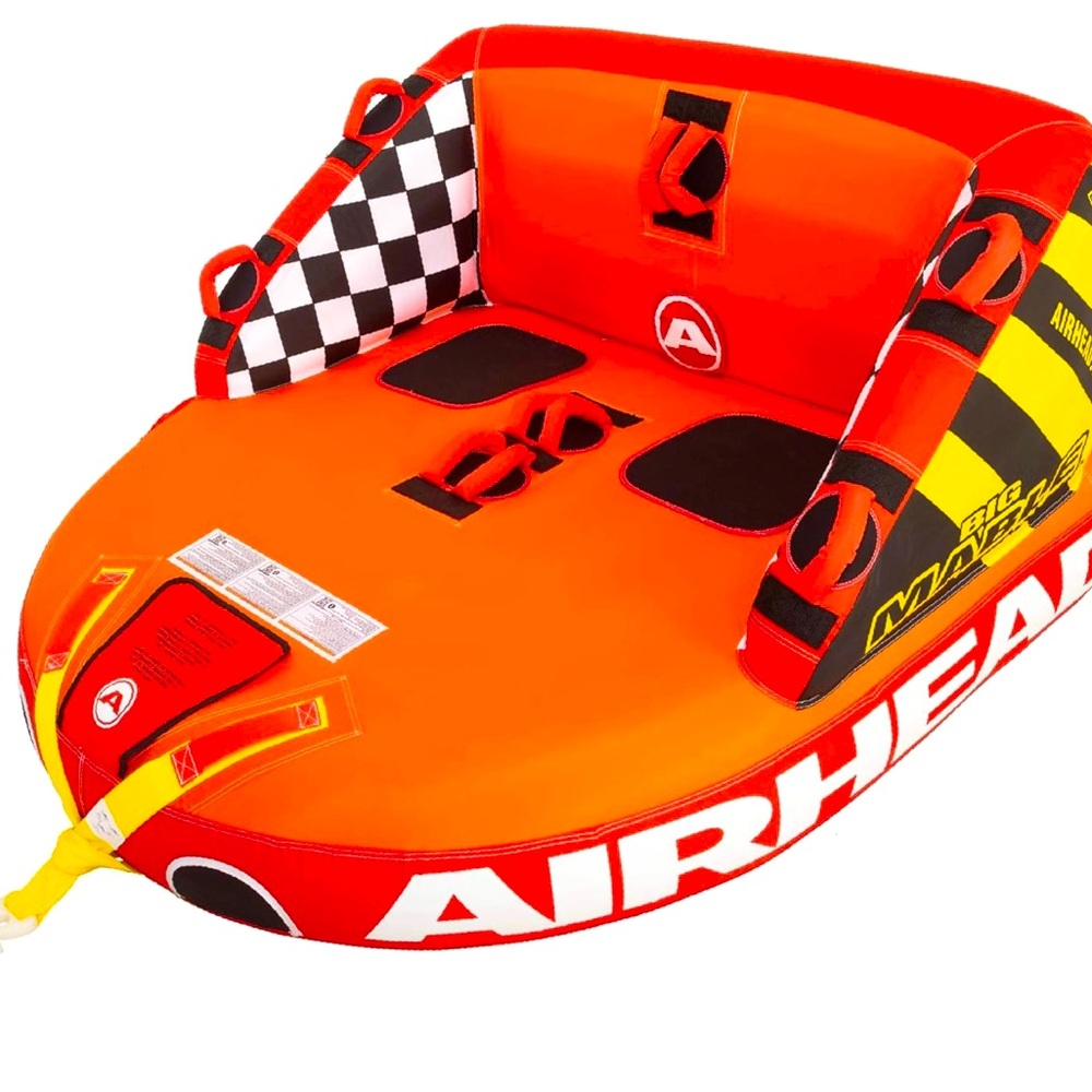 AirHead BIG Mable 1-2 rider towable tube for 🛥️ boating and 🌊 water sports